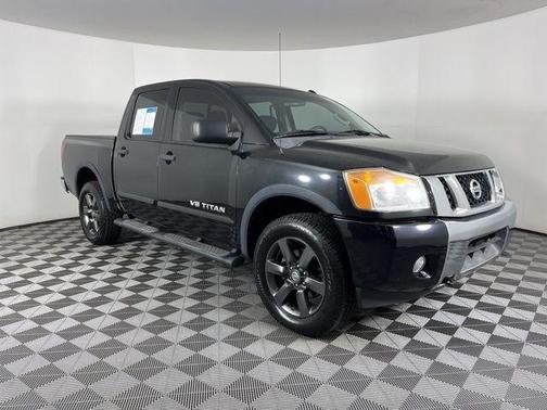 Magnetic Black 2015 Nissan Titan SV