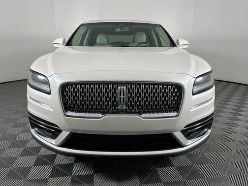 White Platinum Clearcoat Metallic 2019 Lincoln Nautilus Select