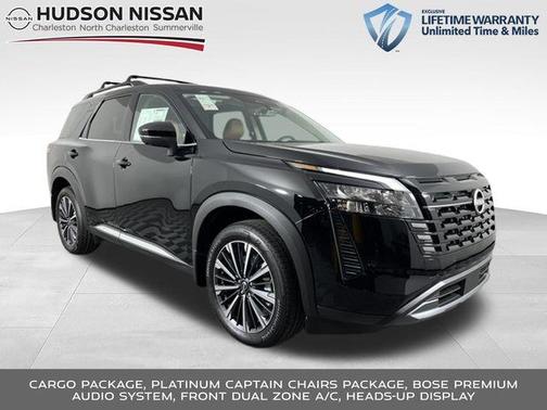 Black 2026 Nissan Pathfinder Platinum