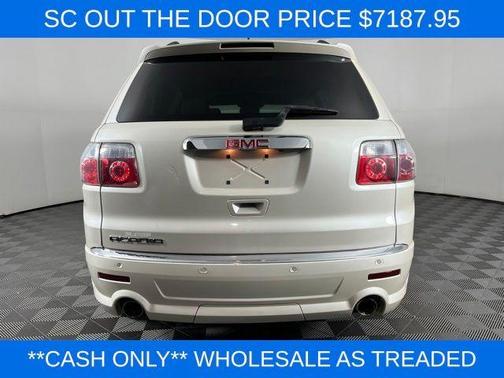 White Diamond Clearcoat 2012 GMC Acadia Denali