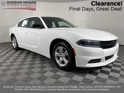 White Knuckle Clearcoat 2023 Dodge Charger SXT