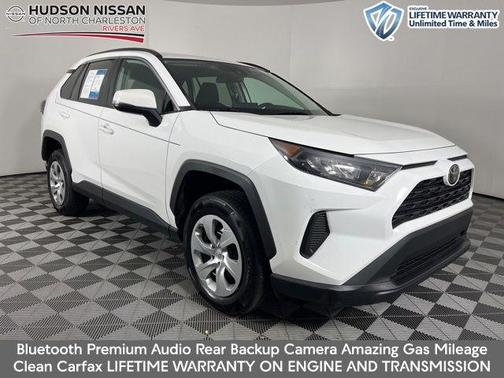 Super White 2021 Toyota RAV4 LE