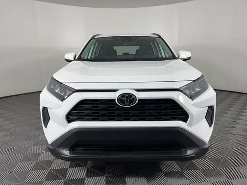 Super White 2021 Toyota RAV4 LE