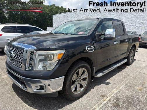 Magnetic Black 2017 Nissan Titan SL