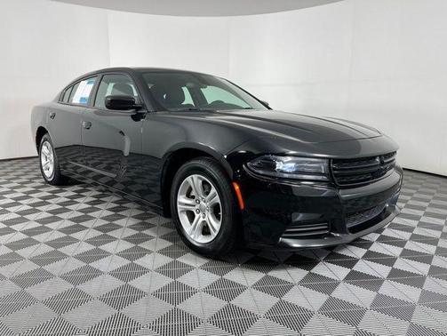 Pitch Black Clearcoat 2023 Dodge Charger SXT