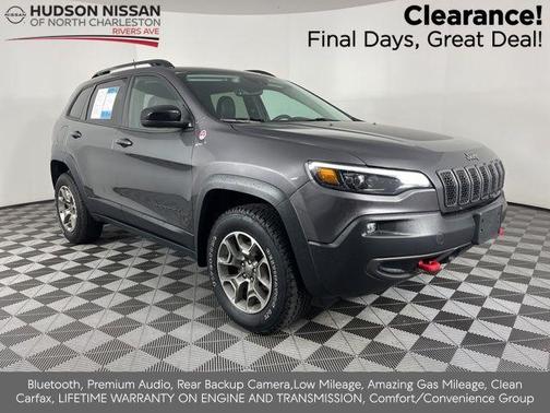 Granite Crystal Clearcoat Metallic 2022 Jeep Cherokee Trailhawk