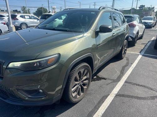 Olive Green Pearlcoat 2021 Jeep Cherokee Latitude Lux
