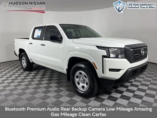 Glacier White 2024 Nissan Frontier S