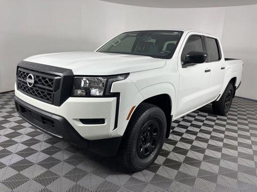Glacier White 2024 Nissan Frontier S