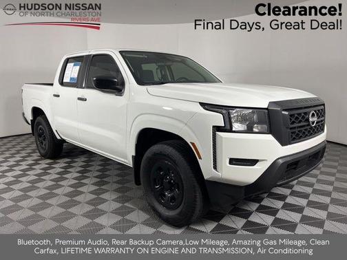 Glacier White 2024 Nissan Frontier S