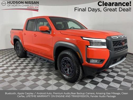 Afterburn Orang 2025 Nissan Frontier PRO-X