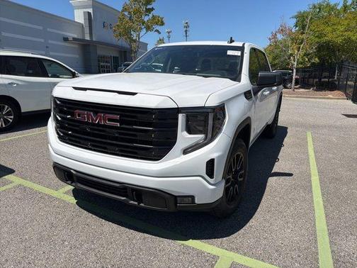 Summit White 2024 GMC Sierra 1500 Elevation