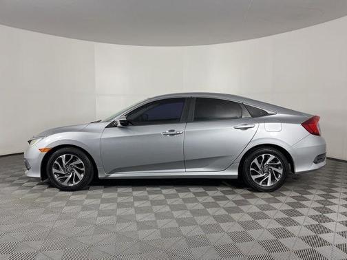 Lunar Silver Metallic 2016 Honda Civic EX