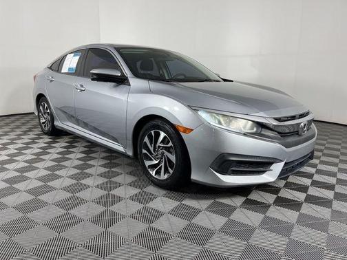 Lunar Silver Metallic 2016 Honda Civic EX