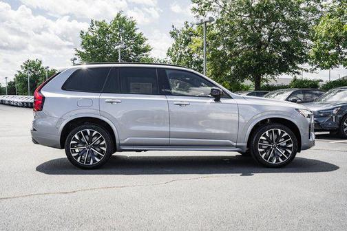 Aurora Silver 2026 Volvo XC90 Ultra Dark Theme, B6 AWD Gas (mild hybrid), Gasoline, 7 Seats