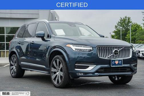 Denim Blue Metallic 2024 Volvo XC90 B6 Plus Bright Theme 7-Seater