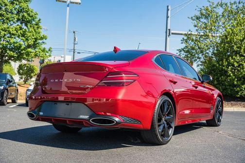 Havana Red 2022 Genesis G70 3.3T AWD
