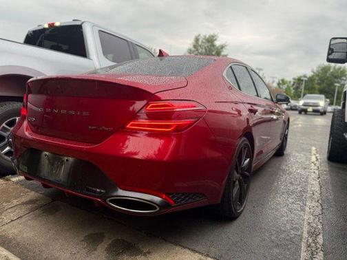 Havana Red 2022 Genesis G70 3.3T AWD
