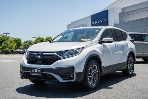 Platinum White Pearl 2022 Honda CR-V AWD EX