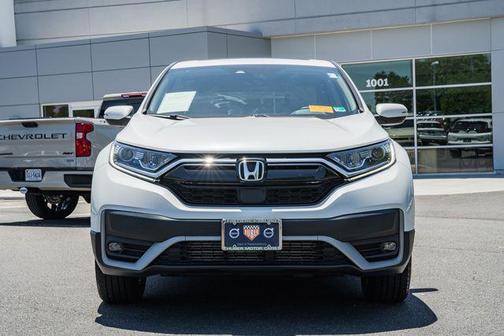 Platinum White Pearl 2022 Honda CR-V AWD EX