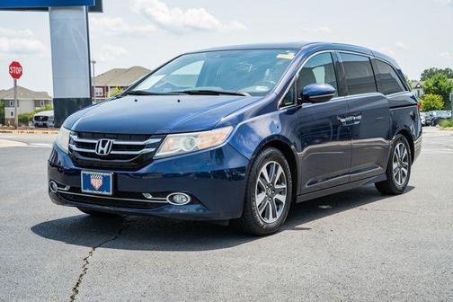 Obsidian Blue Pearl 2015 Honda Odyssey Touring