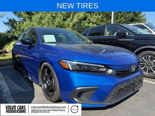 Aegean Blue Metallic 2023 Honda Civic Sport