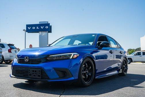 Aegean Blue Metallic 2023 Honda Civic Sport