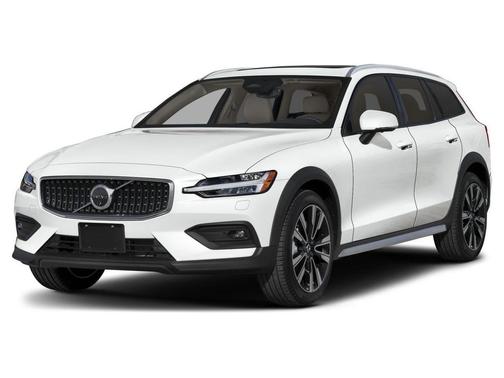 Crystal White Pearl 2025 Volvo V60 Cross Country Plus, B5 AWD Gas (mild hybrid)