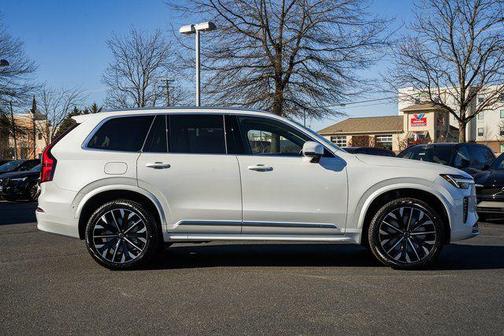 Crystal White Pearl 2026 Volvo XC90 Ultra, B6 AWD Gas (mild hybrid), Gasoline, Bright, 7 Seats