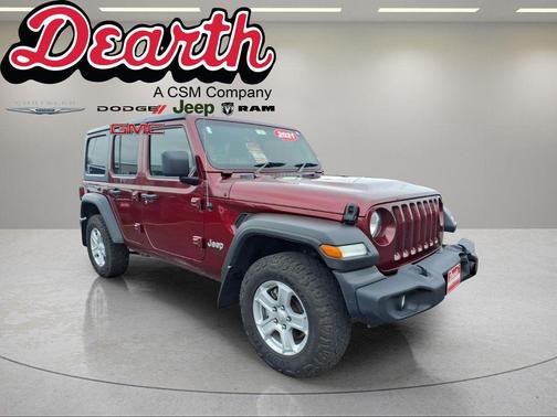 Snazzberry Pearlcoat 2021 Jeep Wrangler Unlimited Sport