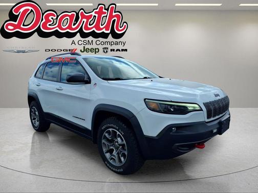 Bright White Clearcoat 2020 Jeep Cherokee Trailhawk