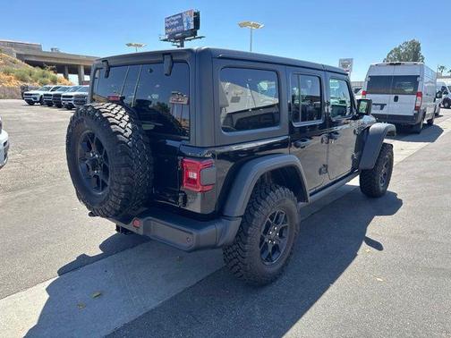 Black Clear-Coat Exterior Paint 2026 Jeep Wrangler Willys