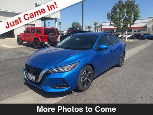Electric Blue Metallic 2023 Nissan Sentra SV