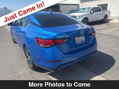Electric Blue Metallic 2023 Nissan Sentra SV