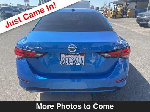 Electric Blue Metallic 2023 Nissan Sentra SV