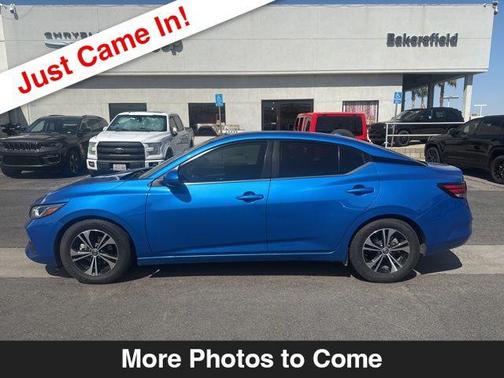 Electric Blue Metallic 2023 Nissan Sentra SV