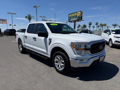 Oxford White 2021 Ford F-150 XLT
