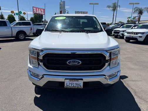 Oxford White 2021 Ford F-150 XLT