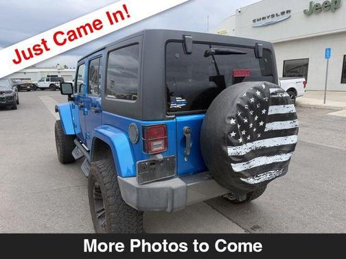 Blue Pearl 2014 Jeep Wrangler Unlimited Freedom Edition