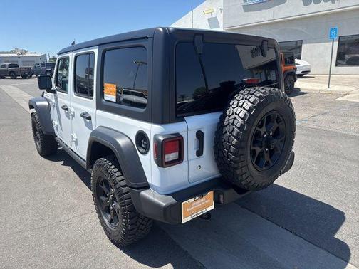 Bright White Clearcoat 2022 Jeep Wrangler Unlimited Sport