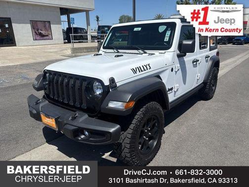 Bright White Clearcoat 2022 Jeep Wrangler Unlimited Sport