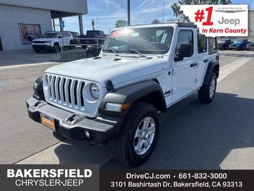 Bright White Clearcoat 2022 Jeep Wrangler Unlimited Sport