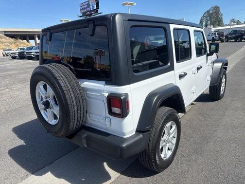 Bright White Clearcoat 2022 Jeep Wrangler Unlimited Sport