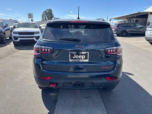 Fathom Blue Pearl-Coat Exterior Paint 2026 Jeep Compass Trailhawk