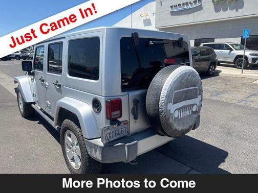 Bright Silver Metallic 2012 Jeep Wrangler Unlimited Sahara