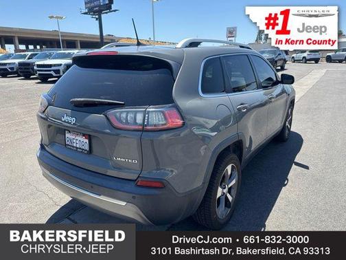 Gray Clearcoat 2019 Jeep Cherokee Limited