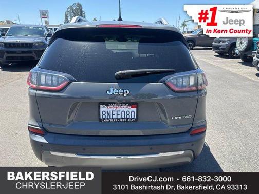 Gray Clearcoat 2019 Jeep Cherokee Limited