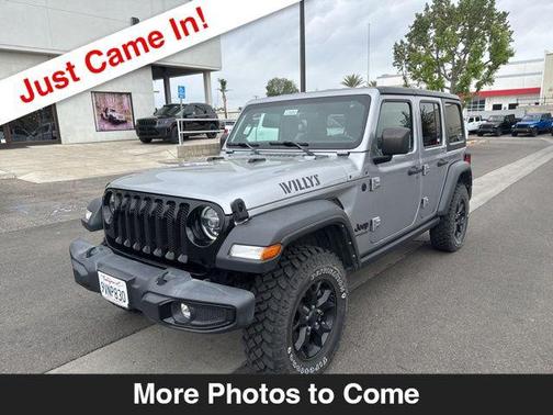 Billet Silver Metallic Clearcoat 2021 Jeep Wrangler Willys