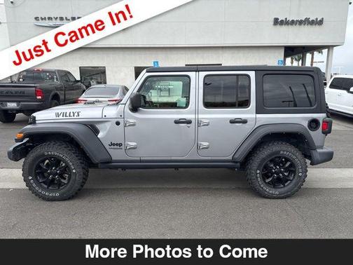Billet Silver Metallic Clearcoat 2021 Jeep Wrangler Willys