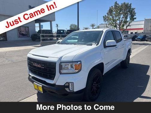 Summit White 2021 GMC Canyon Elevation